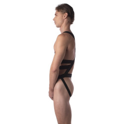 Barcode Berlin Harnais élastique ELON Noir